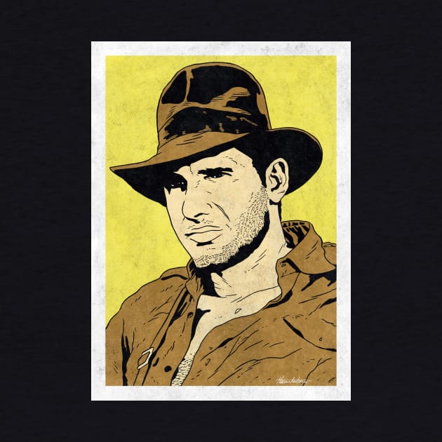 INDIANA JONES - Raiders of the Lost Ark (Pop Art) by Famous Weirdos